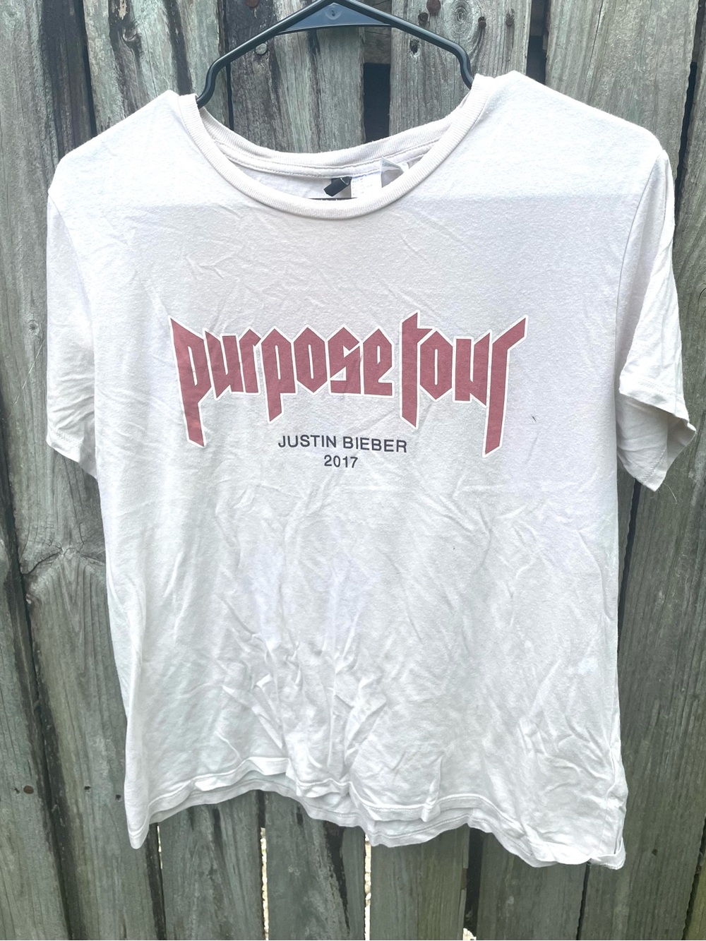 Justin Bieber Purpose Tour 2017 Tee